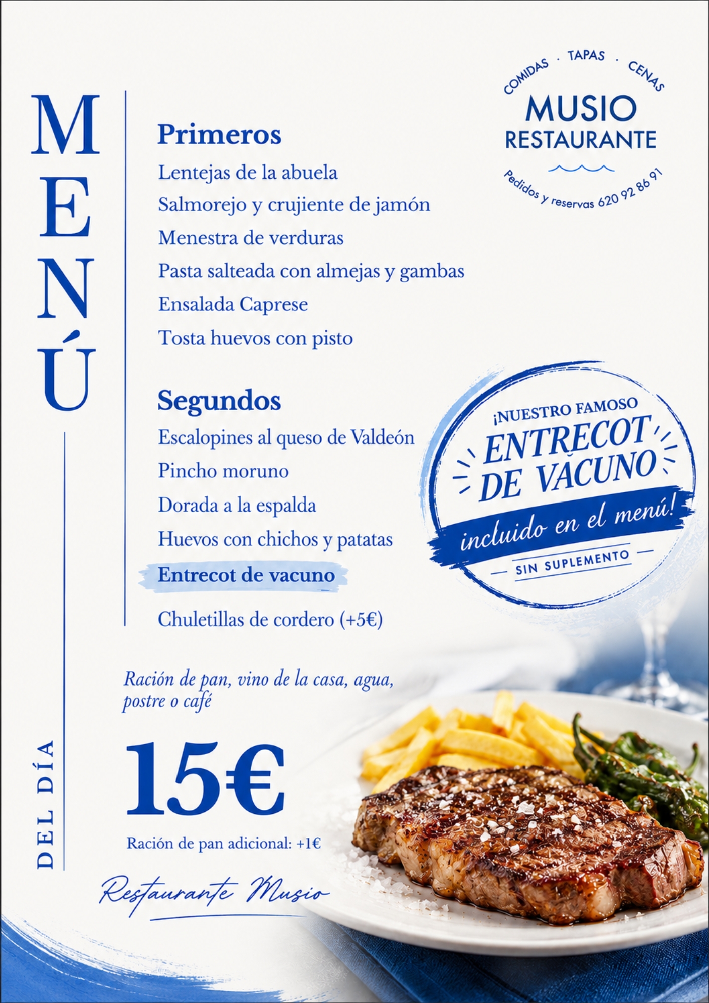 Menu Templario A4 310726